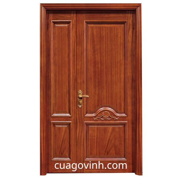 Cửa gỗ 2 cánh đẹp, cửa gỗ hiện đại, cửa gỗ 4 cánh, cửa gỗ giá rẻ tại Vinh